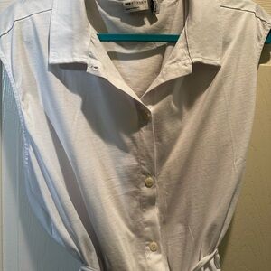 ASOS White Crop Top - plus size